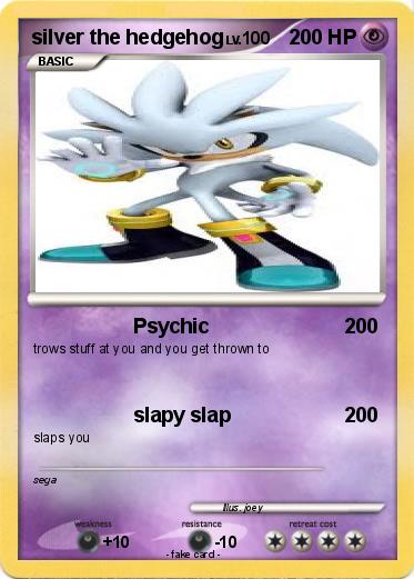 Pokemon silver the hedgehog