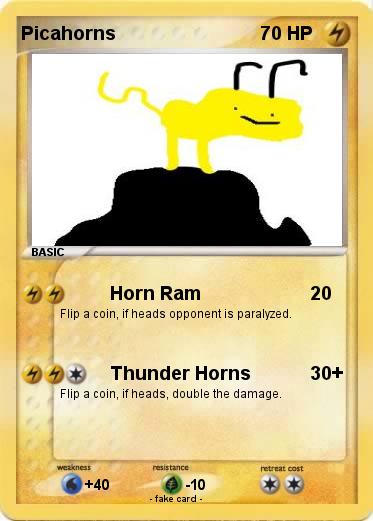 Pokemon Picahorns