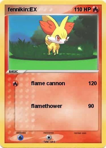 Pokemon fennikin:EX