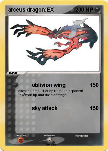 Pokemon arceus dragon:EX