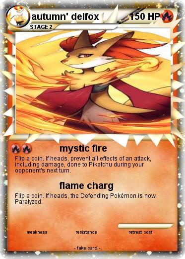 Pokemon autumn' delfox