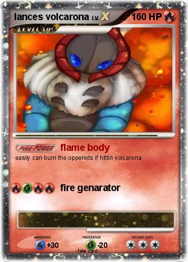 Pokemon lances volcarona
