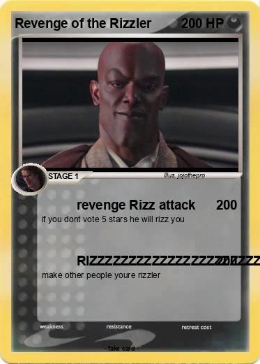 Pokemon Revenge of the Rizzler