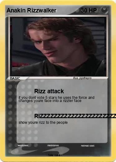 Pokemon Anakin Rizzwalker