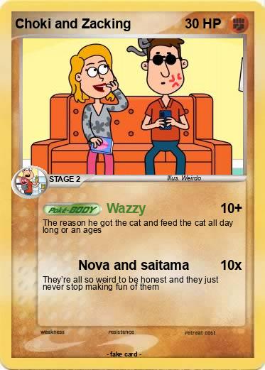 Pokemon Choki and Zacking