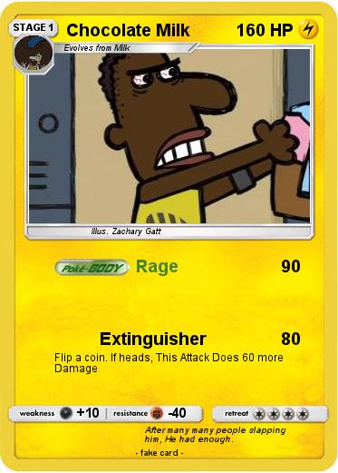 Pokemon Chocolate Milk