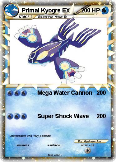 Pokemon Primal Kyogre EX