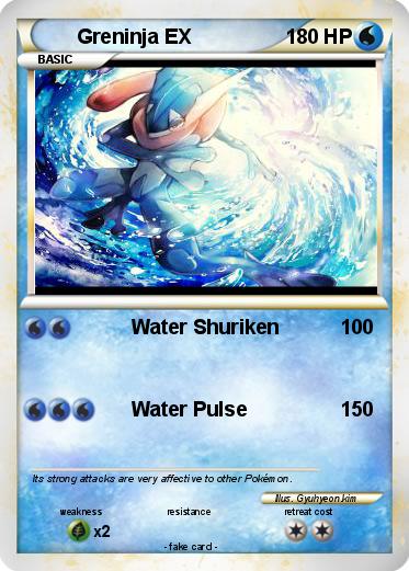 Pokemon Greninja EX