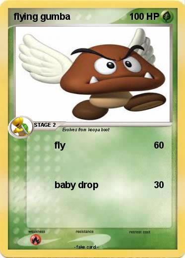 Pokemon flying gumba