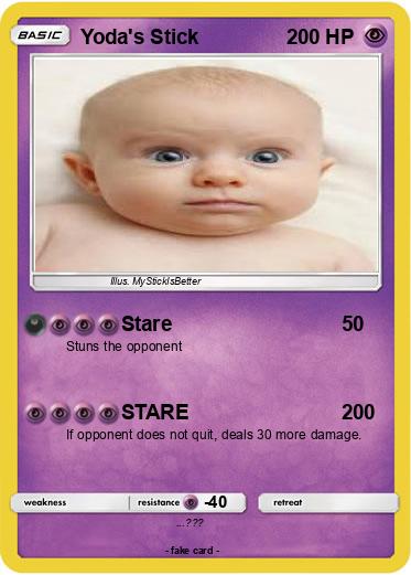 Pokemon Yoda's Stick