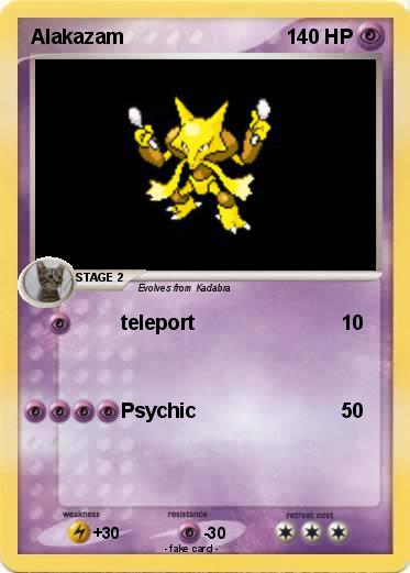 Pokemon Alakazam