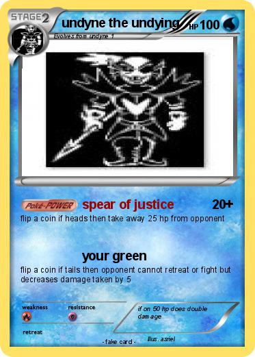 Pokemon undyne the undying
