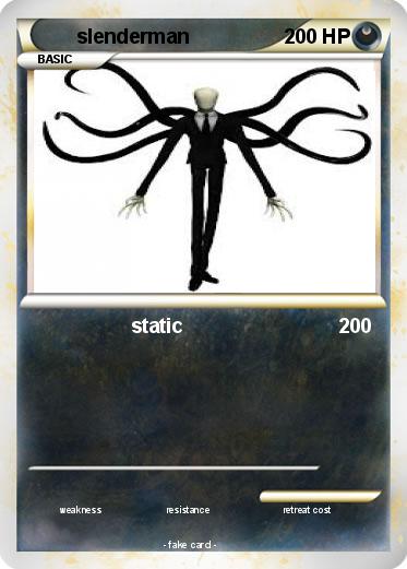 Pokemon slenderman