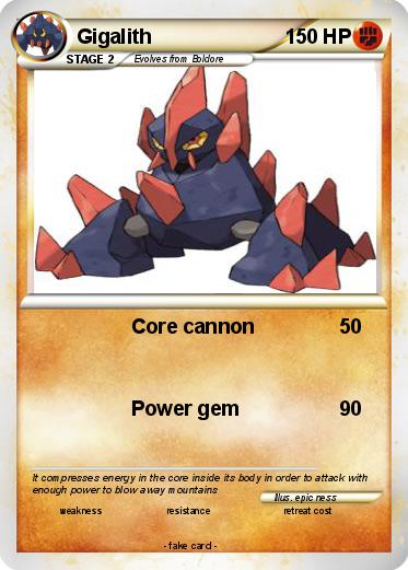 Pokemon Gigalith