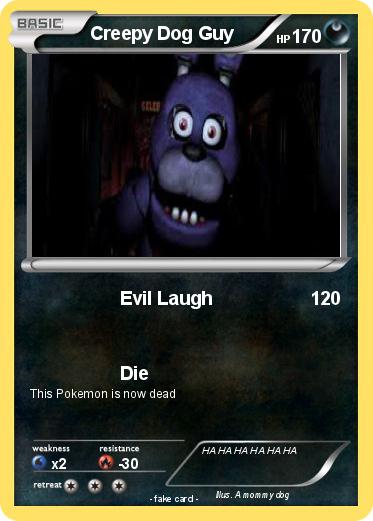 Pokemon Creepy Dog Guy