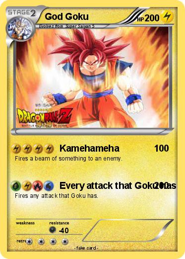 Pokemon God Goku