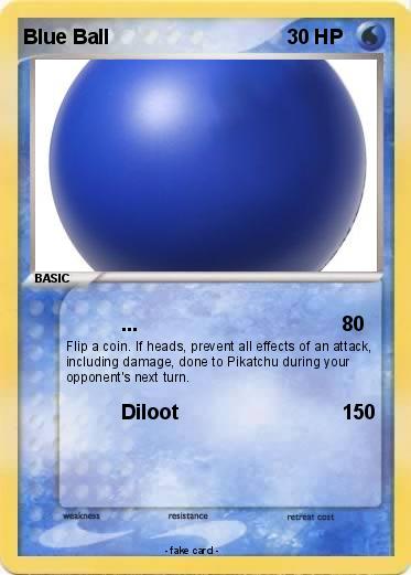 Pokemon Blue Ball