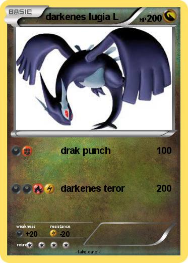 Pokemon darkenes lugia L