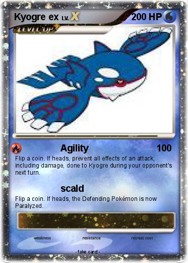 Pokemon Kyogre ex
