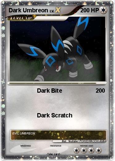 Pokemon Dark Umbreon