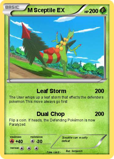 Pokemon M Sceptile EX