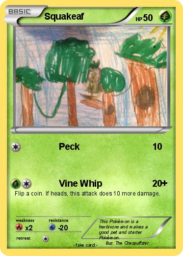 Pokemon Squakeaf