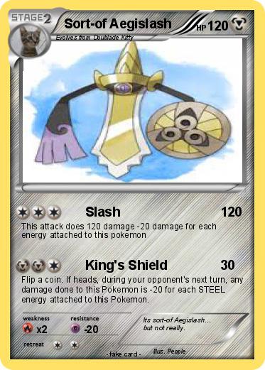 Pokemon Sort-of Aegislash