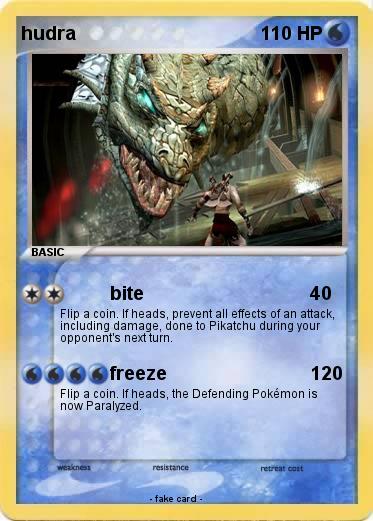 Pokemon hudra