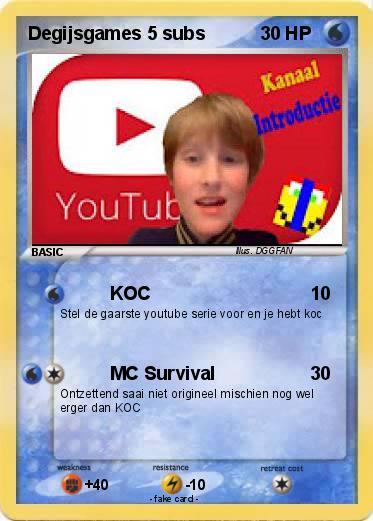 Pokemon Degijsgames 5 subs