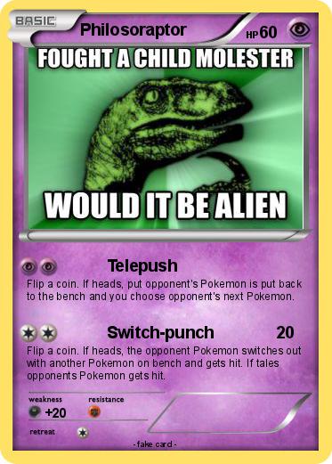 Pokemon Philosoraptor
