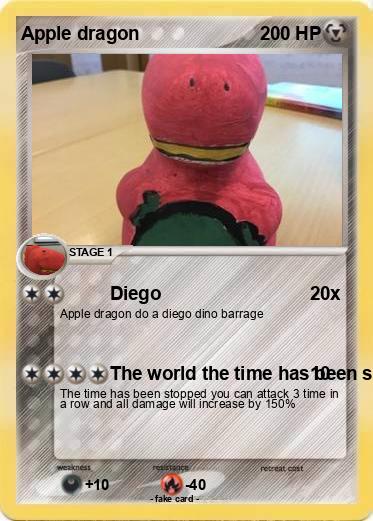 Pokemon Apple dragon