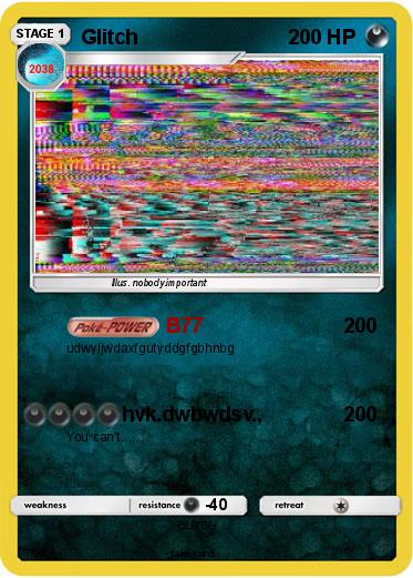 Pokemon Glitch