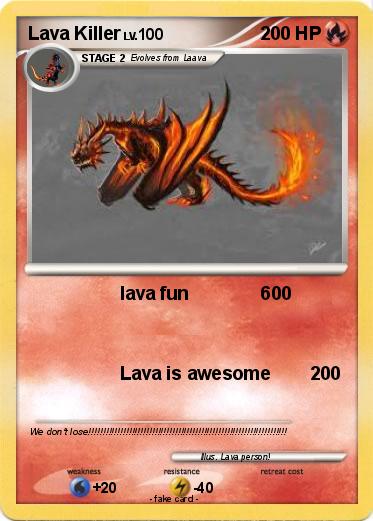 Pokemon Lava Killer