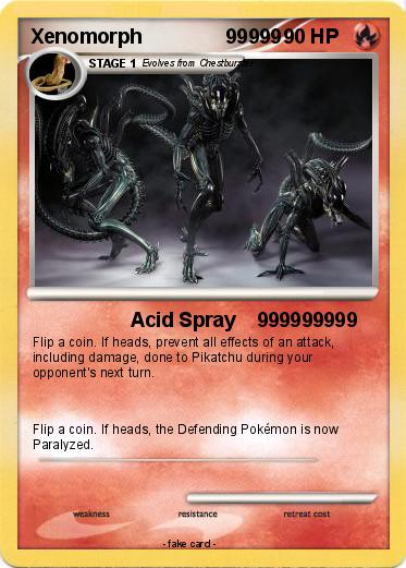 Pokemon Xenomorph               99999