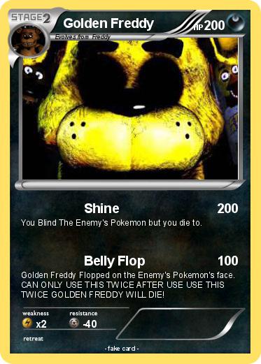 Pokemon Golden Freddy