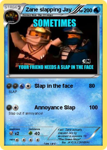 Pokemon Zane slapping Jay