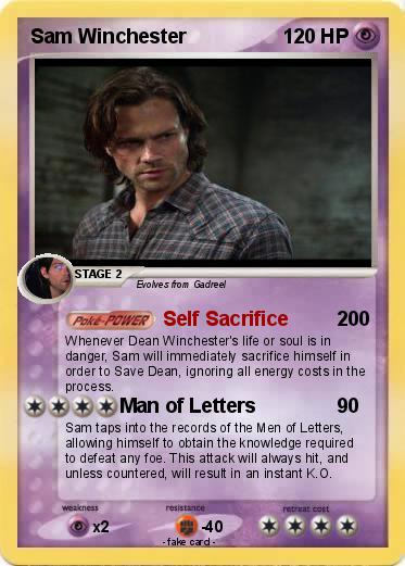 Pokemon Sam Winchester