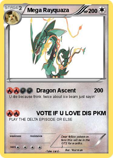 Pokemon Mega Rayquaza
