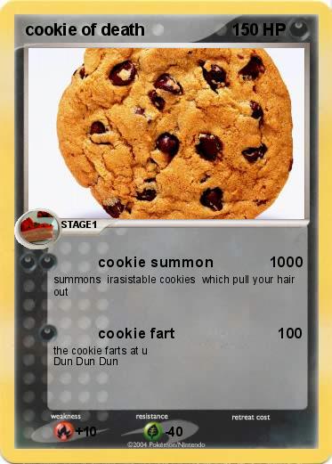 Pokemon cookie of death