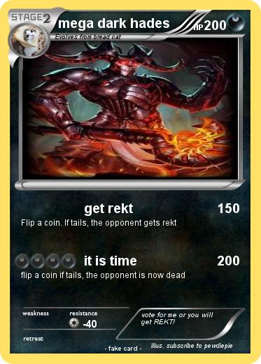 Pokemon mega dark hades