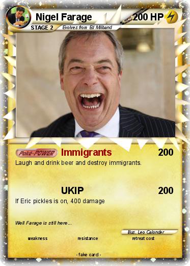 Pokemon Nigel Farage