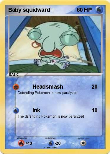 Pokemon Baby squidward