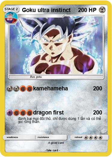 Pokemon Goku ultra instinct