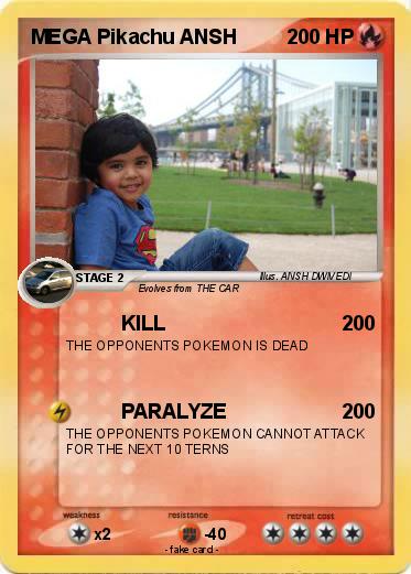 Pokemon MEGA Pikachu ANSH