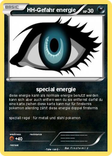 Pokemon HH-Gefahr energie