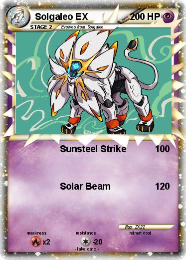 Pokemon Solgaleo EX