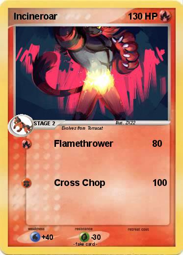 Pokemon Incineroar
