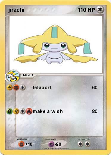 Pokemon jirachi