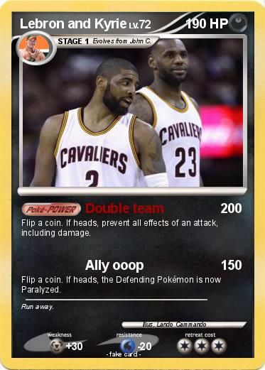 Pokemon Lebron and Kyrie