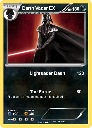 Pokemon Darth Vader EX